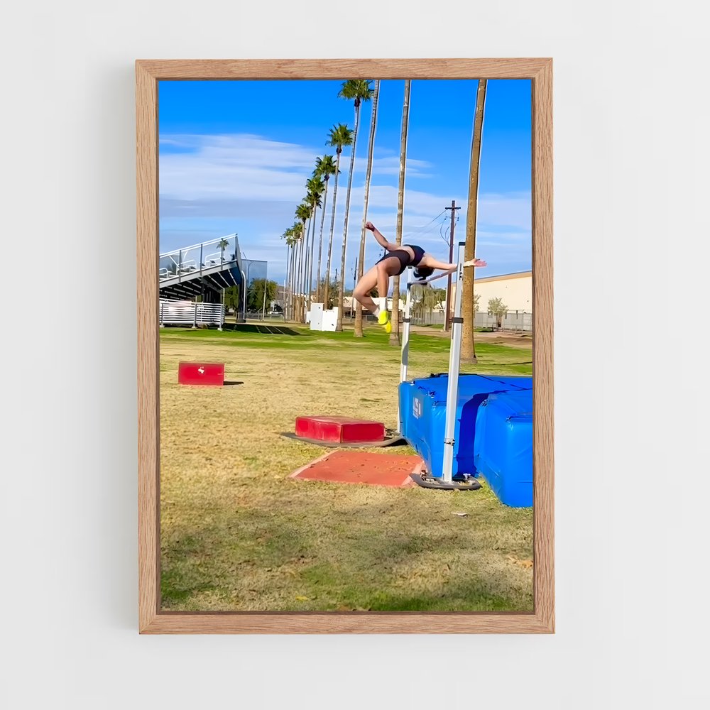 Poster Saut de Parc – affiche Athlétisme (vue 4)